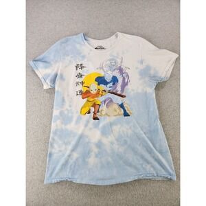 Nickelodeon Avatar The Last Airbender Tie Dye T-Shirt Cartoon DVD adult Medium